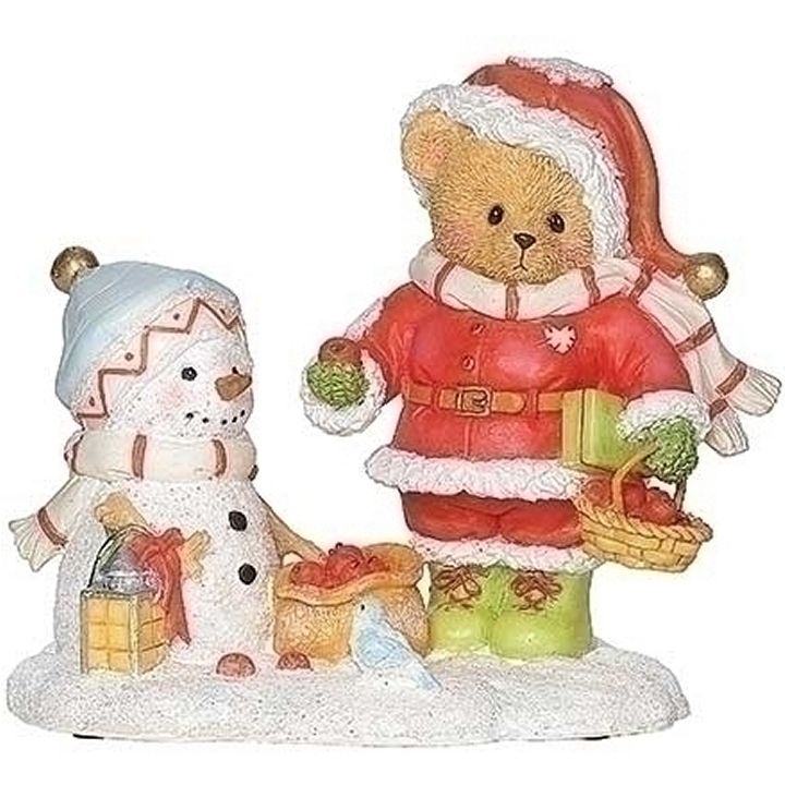 Special Sale SALE135574 Cherished Teddies 135574 Mason aka Will Santa Suit Bear Figurine 2022