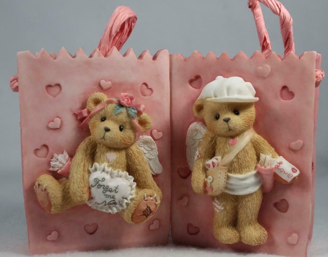 Cherished Teddies 156582 Girl and Boy Cupid Treat Bags