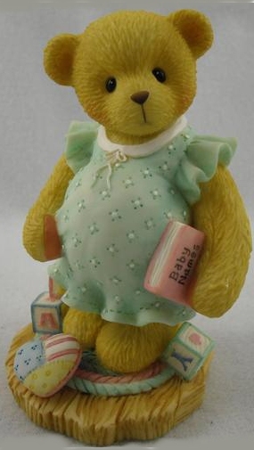 Special Sale SALE476978 Cherished Teddies 476978 Anxiously Awaiting the Babys Arrival Figurine - No Box