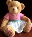 Cherished Teddies 112454 A Mother Gives From Her Heart Bear Figurine