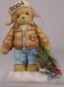 Cherished Teddies 118385 Figurine Knut Decorating The Holidays