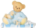 Cherished Teddies 12479 Sean Bear Baby Boy Figurine