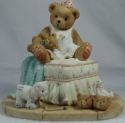 Cherished Teddies 128058 Im A Little Darling On Ottoman Musical