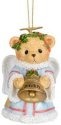 Cherished Teddies 132072 2018 Angel Bell Ornament