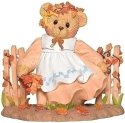 Cherished Teddies 132855 Sarah Bear Thanksgiving Figurine