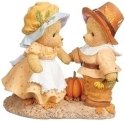 Cherished Teddies 132856 John and Priscilla Bear Thanksgiving Couple
