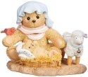 Cherished Teddies 132858 Mary and Jesus w Lamb Bear Figurine Nativity Holy Family