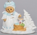 Cherished Teddies 133479 Ashley Bear with Basket Figurine