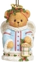 Cherished Teddies 134207 Annual Angel Bell Ornament Dated 2021 Christmas Bear