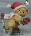 Cherished Teddies 141232 You've Skated Into My Heart 1995 Dated Ornament