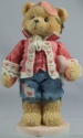 Cherished Teddies 156450 Darrel Love Unveils A Happy Heart Boy In Mask