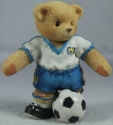 Cherished Teddies 302678 Figurine Whitney We Make A Winning Team-Soccer