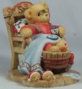 Cherished Teddies 352713 Santa A Little Holiday R and R LE -Feet Soaking