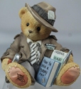 Cherished Teddies 352977 Humphrey Just The Bear Facts Maam Event Figurine