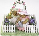 Cherished Teddies 4016841 Friends in the Garden Figurine