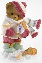 Cherished Teddies 4016862 Bear Hlding a 2010 Dated Birdhouse