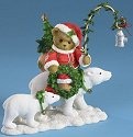 Cherished Teddies 4016865 Riding Polar Bear