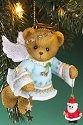 Cherished Teddies 4016867 Angel Bear Holding Santa