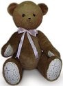 Cherished Teddies 4019617 Bear with Quilted Paw Pads