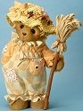 Cherished Teddies 4023732 Bear Dressed as Scarecrow Figurine