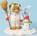 Cherished Teddies 4023733 Bear Dressed as Snowman