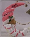 Cherished Teddies 4023734 Santa Wishing You The 2011 Dated Ornament