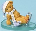 Cherished Teddies 4023744 Bear Ice Skating Figurine