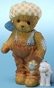 Cherished Teddies 4025792 There's no one I'd rather be stuck with Bear Figurine