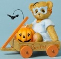 Cherished Teddies 4040452 Bear Figurine Cart Mask