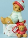 Cherished Teddies 4040458 Bear Siiting Present