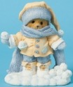 Cherished Teddies 4040464 Bear Scarf Snowball