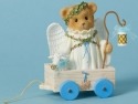 Special Sale SALE4040471 Cherished Teddies 4040471 Angel Bear w/Cart and Lamp