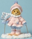 Cherished Teddies 4042745 Bear Skiing Figurine