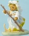 Cherished Teddies 4043637 Fairie Floating Leaf Figurine