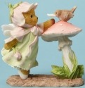 Cherished Teddies 4044696 Sending Letter Bird Figurine