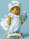 Cherished Teddies 4045992 Bear Mom Sign Flower Figurine