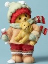 Cherished Teddies 4047375 Bear Holding Puppy D Figurine