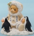 Cherished Teddies 4047388 Bear Eskimo W Pengui Figurine
