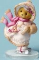 Cherished Teddies 4049734 Skating In Pink Coat Figurine