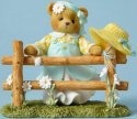 Cherished Teddies 4051516 Standing Fence Hat Figurine