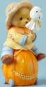 Cherished Teddies 4053445 Riding Pumkin Ghost Figurine