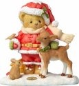 Cherished Teddies 4059136 Santa with Fawn