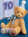 Cherished Teddies 466263 Count To 10 and Celebrate 10th Birthday