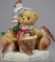 Cherished Teddies 466328 Paul Good Friends Warm The Heart Boy W Birds