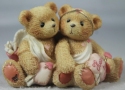 Cherished Teddies 869082 Heart To Heart Boy And Girl