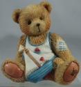 Cherished Teddies 914827 Arthur Smooth Sailing - August Bear Figurine