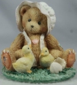 Cherished Teddies 916331 Becky Springtime Happiness Bear with Chicks