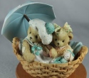 Cherished Teddies 950645 Beth and Blossom Friends Are Never Musical