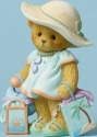 Cherished Teddies CT1501X MOF Bear Beach Bag Figurine