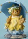 Cherished Teddies CT1601X MOF Walking Umbrella Figurine